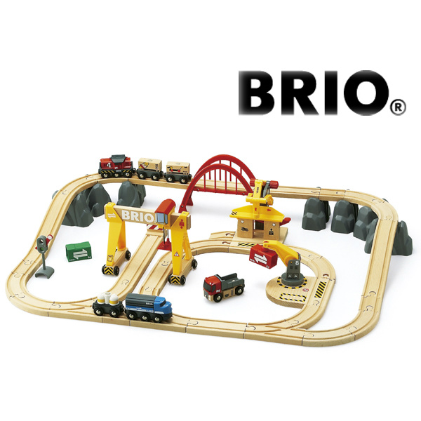 オンラインストア専門店 BRIO カーゴレールデラックスセット - おもちゃ