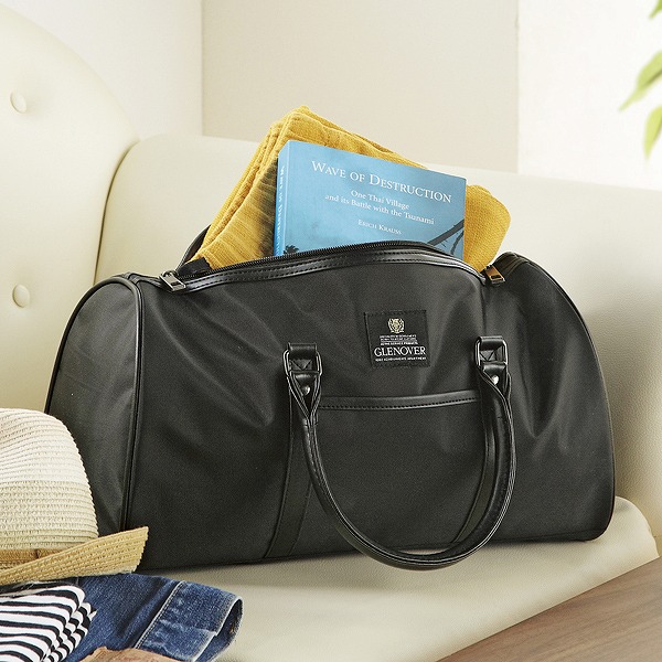 人気激安） グレンオーバー ボストンバッグ ブラック ＧＯ−Ｂ０００５ＢＫ <br> ボストンバッグ,旅行カバン,バッグ,かばん,鞄 
